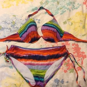 Victoria’s Secret bathing suit.